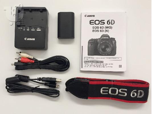 PoulaTo: Canon EOS 6D Σώμα μόνο 20.2MP Full Frame SLR DSLR